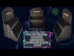 چاپ سفارشی POP کانتر صفحه نمایش بالا مقوا PDQ صفحه نمایش شمارنده