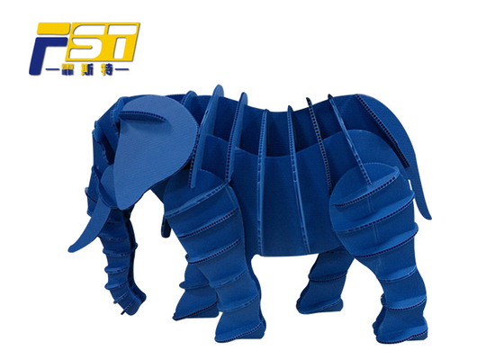 Original Design Cardboard Box Furniture Eye Catching With Animals Appearance
