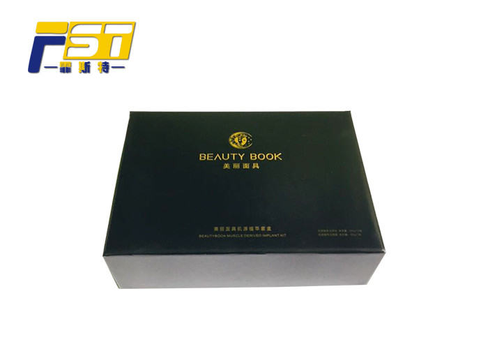 Black Moisture Resistant High End Gift Boxes Sturdy Structure With Strong Magnets
