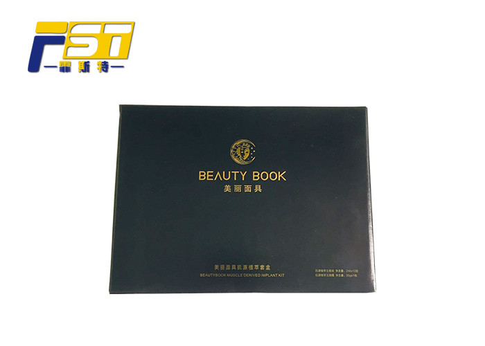Black Moisture Resistant High End Gift Boxes Sturdy Structure With Strong Magnets