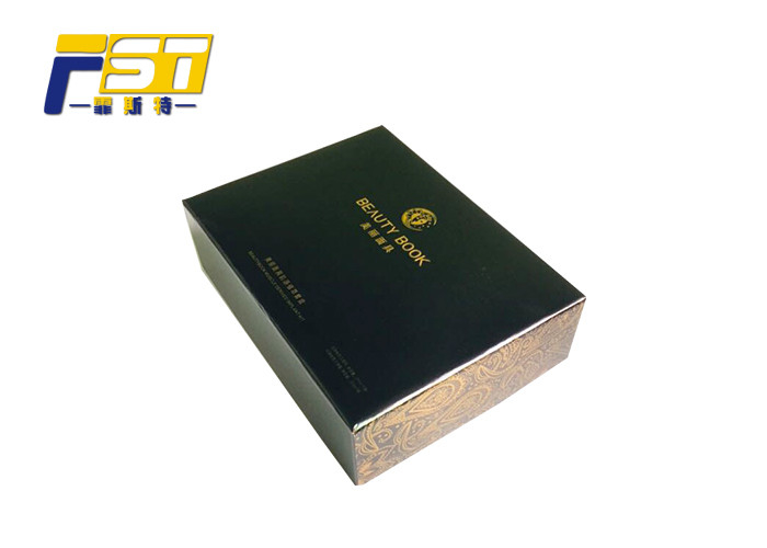 Black Moisture Resistant High End Gift Boxes Sturdy Structure With Strong Magnets