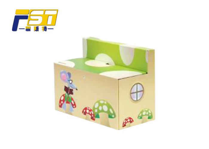 Original Design Cardboard Box Furniture Eye Catching With Animals Appearance