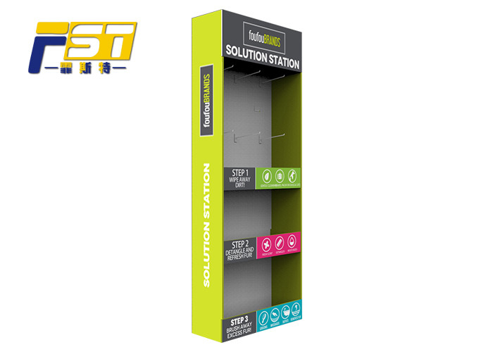 Moisture Resistant Side Wing Display With Tires Convenient Glossy / Matt Varnishing